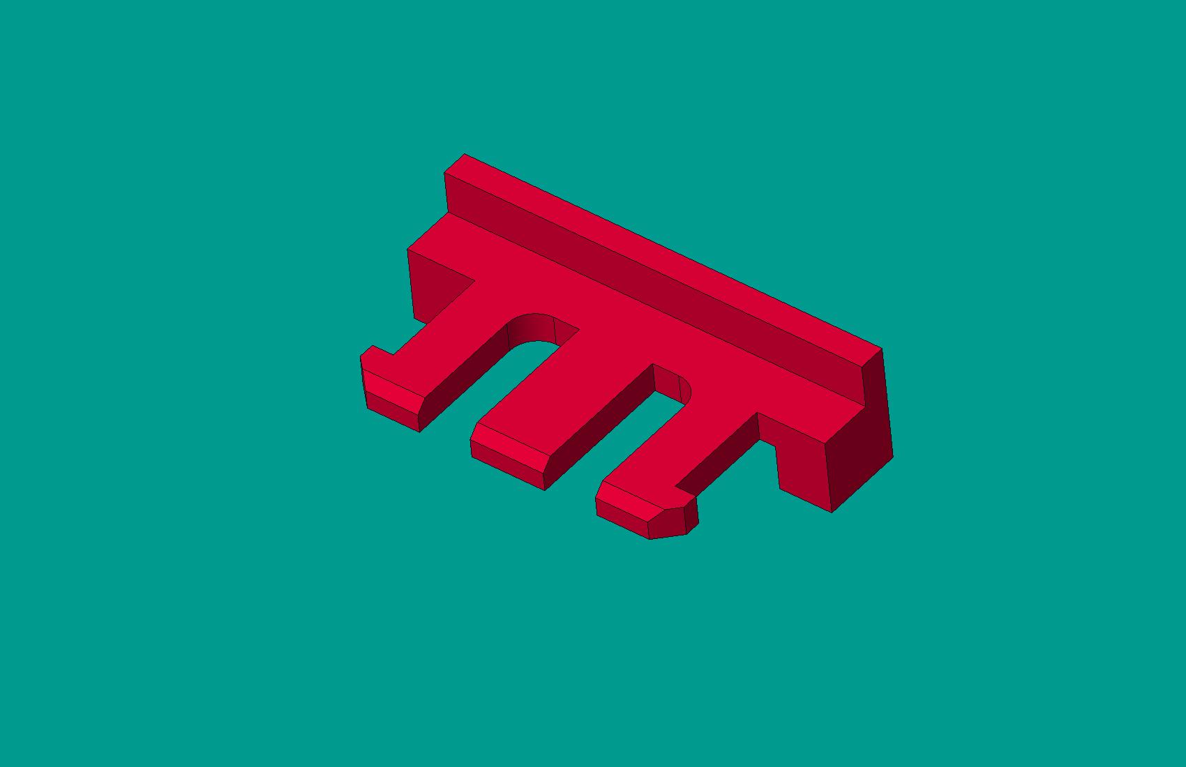 2.0間距，A2008S-3鎖片紅色