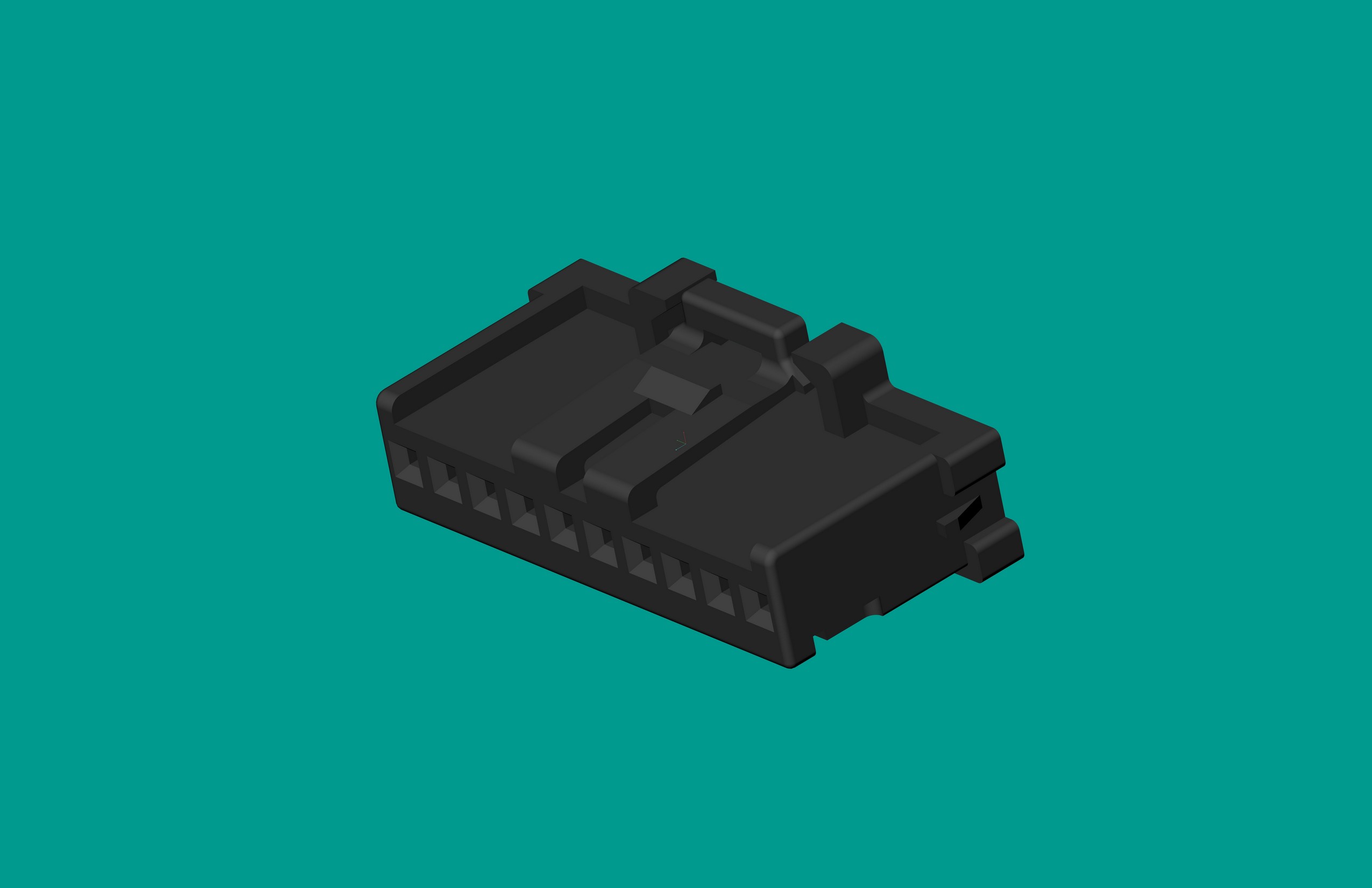 2.0間距，PNIRP-10V-S黑色