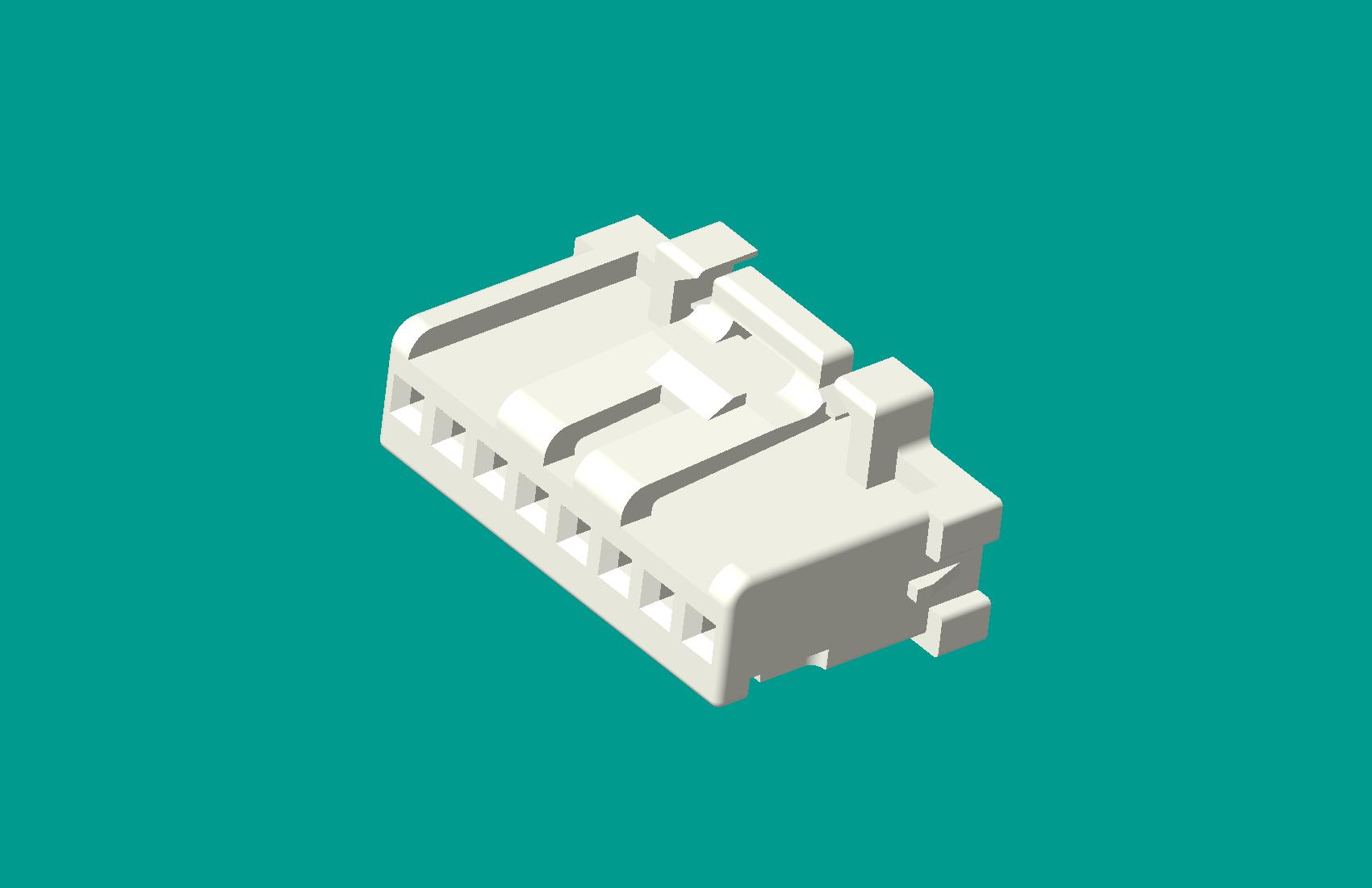 2.0間距，PNIRP-08V-S白色