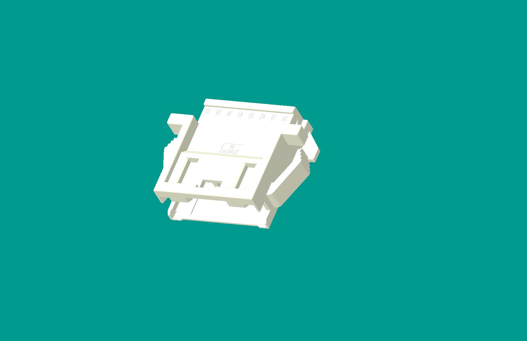 2.0間距，PNIRR-08V-S(帶鎖定面板)