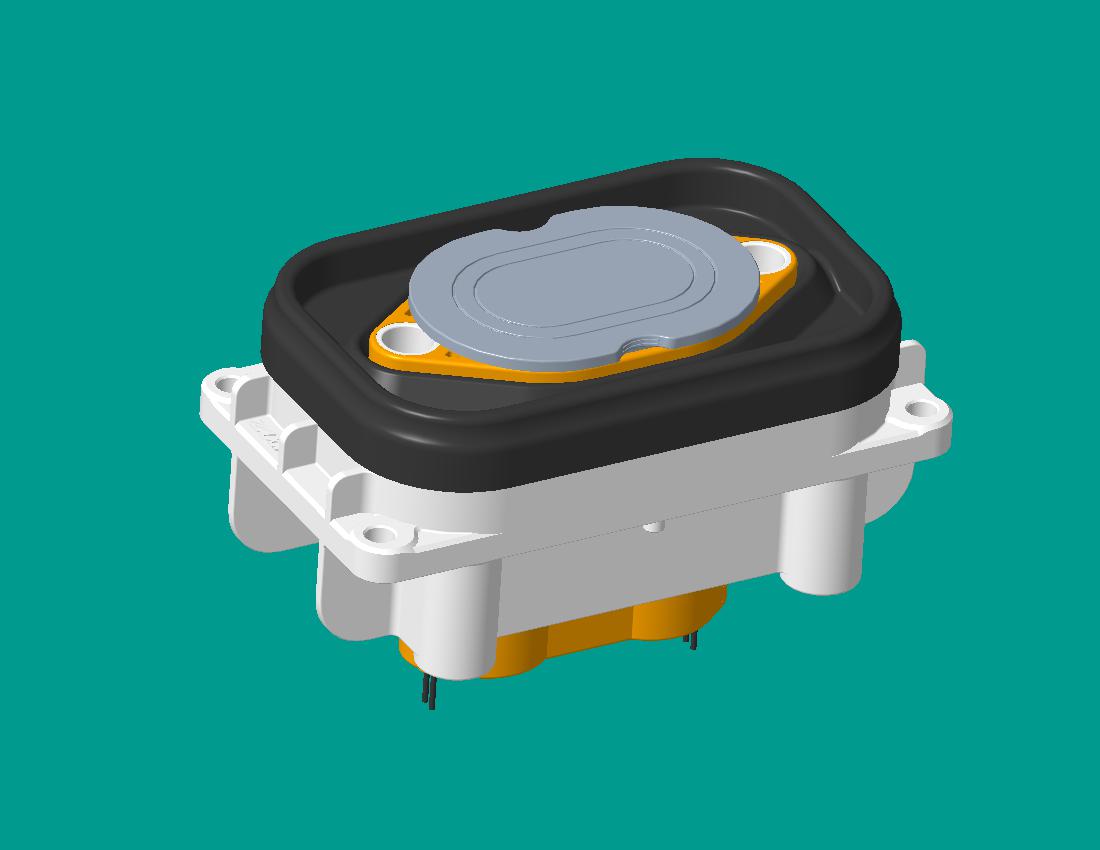 換電車端連接器總成（億威）50mm2，垂直出線